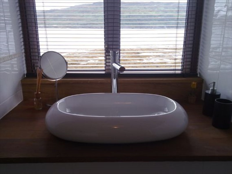 shower room with a view